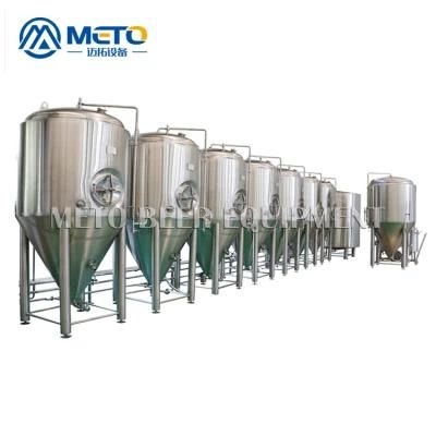 1000L 2000L Beer Brewery Conical Fermenter Unitank with Glycol Jacket