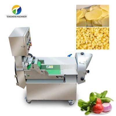 Commercial Electric Vegetable Cutter Slicer Dicer Cutting Slicing Machine (TS-Q118)