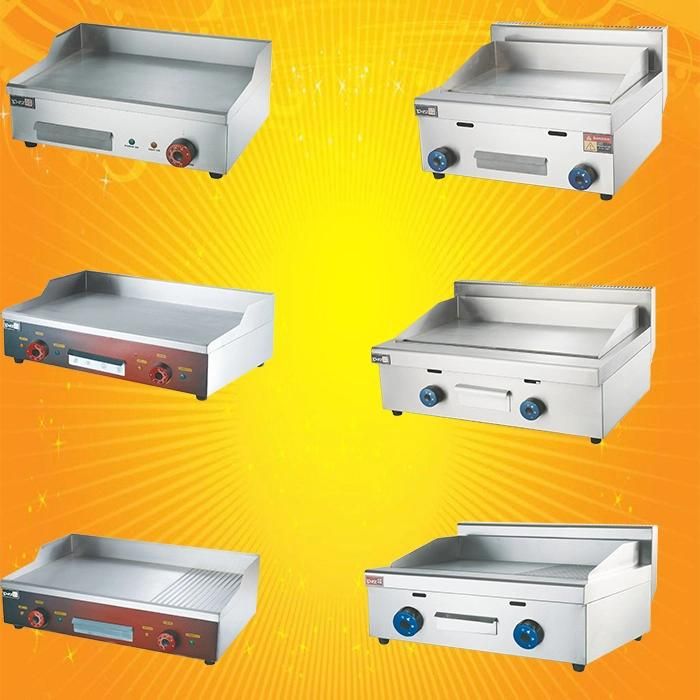 Factory Hot Sale Tabletop Flat Plate Gas Grill Griddle