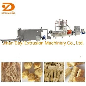 Fully Automatic Turnkey Soya Vegetarian Meat Machine / Textured Soya Protein Processing ...
