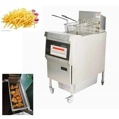 Commercial Fryer Factory Spot with Oil Filter Function Fryer Computer Control Panel Fryer