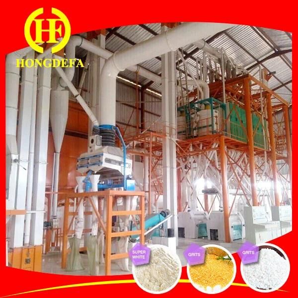 Complete Set Maize Flour Mill Maize Flour Milling Machine