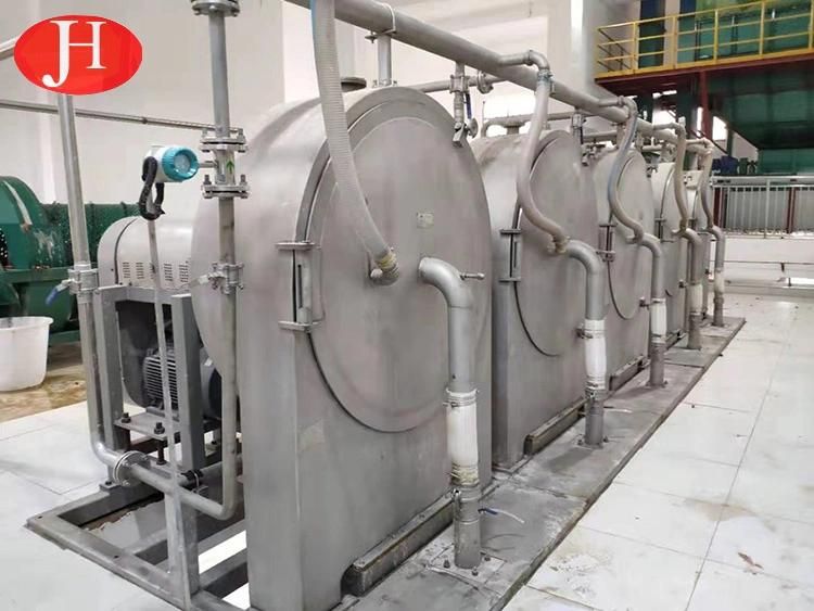 Cassava Starch Processing Plant Centrifuge Sieve Cassava Starch Slurry Fiber Separator Making Machine