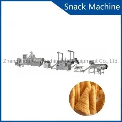 Industrial Fried Bugles Chips Snack Food Processing Making Machine