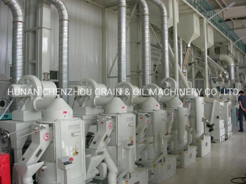 100 Tons Per Day Rice Milling Line Rice Processing Line Turnkey Rice Plant Machine