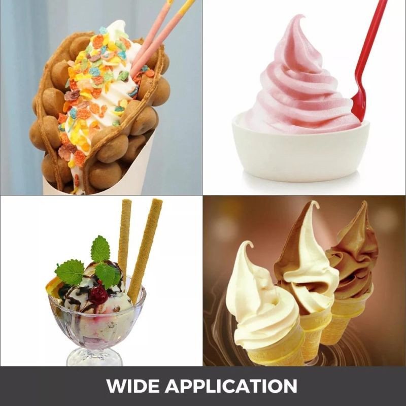 Three Flavor Soft Ice Cream Maker Soft Serve Ice Cream Machine