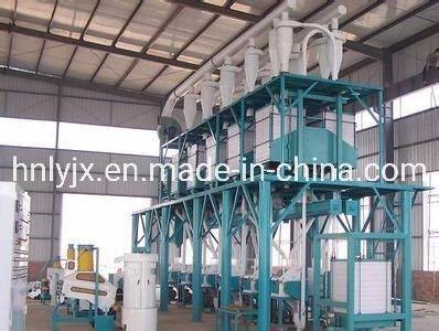 Whole Dry Method Corn Maize Grits Flour Milling Machine