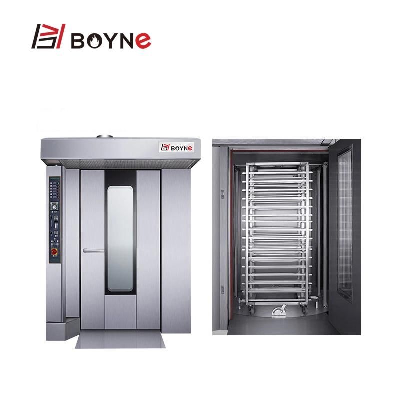 Comercial Stainless Steel Sixty Four Trays Rotary Baking Oven