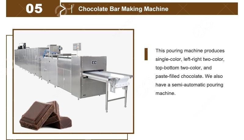 Factory Production Line for Chocolate with 1680-4200 Pieces Per Min