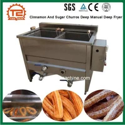Cinnamon and Sugar Churros Deep Manual Deep Fryer