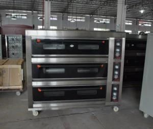 Gas 3 Deck 9 Tray Deck Oven Bakery Equipment Best Offer