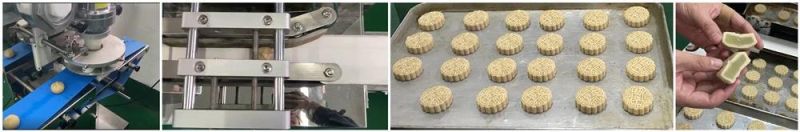 Multi-Functional Sesame Ball Rice Ball Cutter Forming Machine Meat Ball Encrusting Machine
