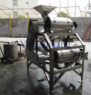 Jujube Pulping Machine with Denuclear Peeling, Broken, Beating Function