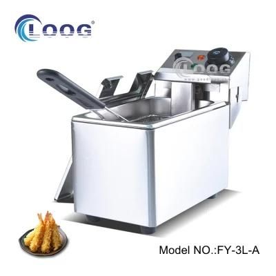 Catering Equipment Commercial Stainless Steel Chips Shrimp Oli Frying Electric Househond ...