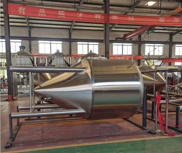 1000L 2000L Stainless Steel Jacketed Conical Beer Fermenter