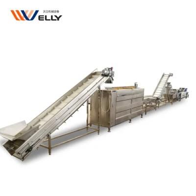 Easy Control Long Banana Chips Plantain Chips Frying Production Equipment Industrial