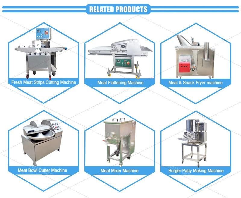 Multilayer Fresh Beef Mutton Pork Meat Chicken Breast Slicer Machine Industrial