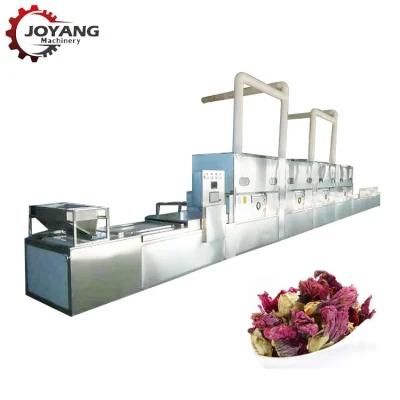 Industrial Conveyor Belt Type Microwave Oven for Honeysuckle