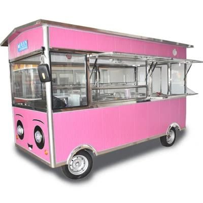 Top Quality Valid Street Mobile Fast Food Trailer Coffee Ice Cream Truck Kiosk Food Cart ...