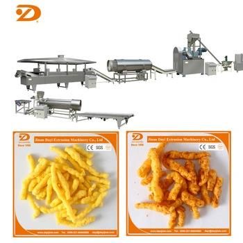 Fried or Baked Irregular Snacks Curls Twisty Nik Naks Making Machinery