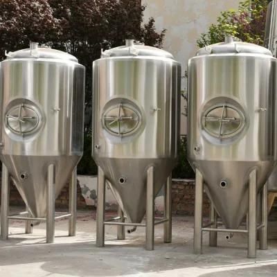 1000L Conical Jacketed Fermenter Beer Brewing Equipment