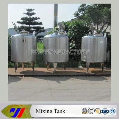 Milk, Juice Electric Heating Jacketed Tank Pasteurizer with Mixer