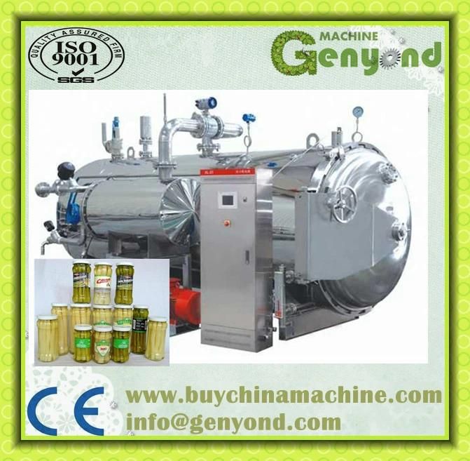 Spray Type Fish Canned Food Autoclave Sterilizer