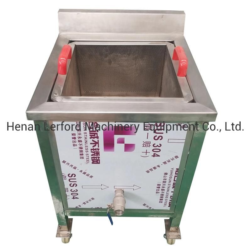 Semi-Auto Potato Chips French Fries Potato Chips Snack Making Machine