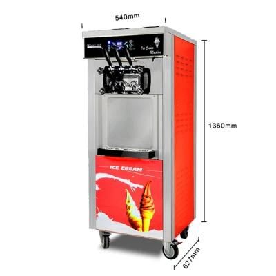 CE Approval Large Capacity 90L/H Floor Standing Gelato Hard Ice Cream Machine9 Buyers