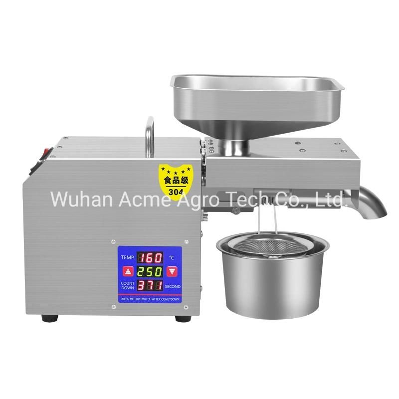Home Use Oil Processing Mini Oil Press Machine for Sunflower Sesame Seeds Oil Extraction Machine