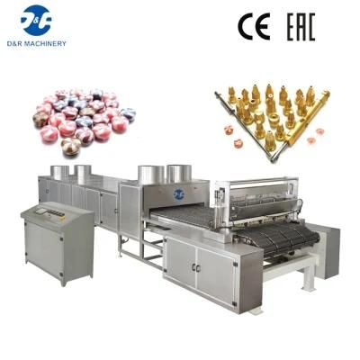 Microfilm Cooker Small Hard Candy Making Machine Depositing Line