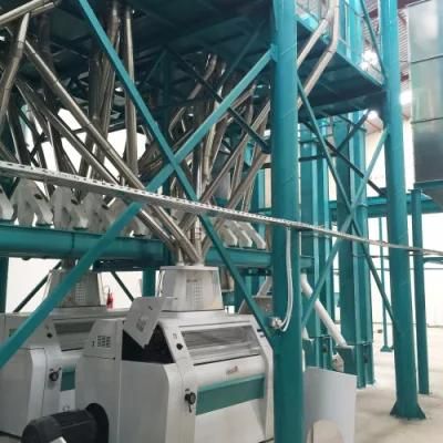 150t Automatic Complete Set Maize Milling Mill Machine