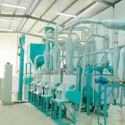 Corn Maize Flour Milling Grits Production Line Machinery