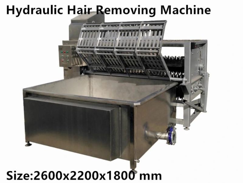 Hydraulic Pig Sheep Hair Removing Machine Meat Processing Machine Poultry Slaughtering Equipment