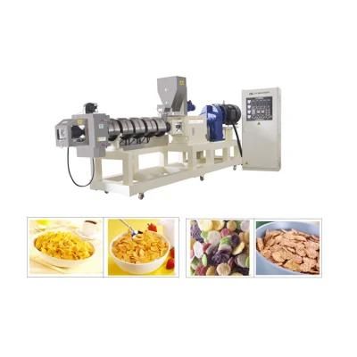 Commercial Automatic Corn Flakes Processing Machine Breakfast Cereals Processing Line
