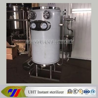 Pipe Coil Type Uht Sterilizer with Steam Heating