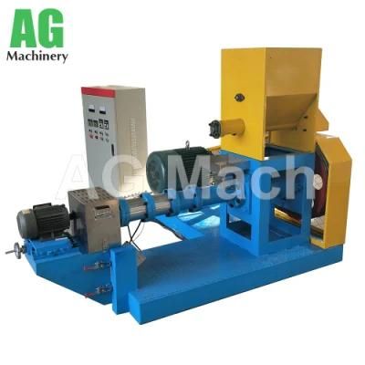 Commercial Shrimp Fish Feed Pellet Puffing Bulking Extruding Mill