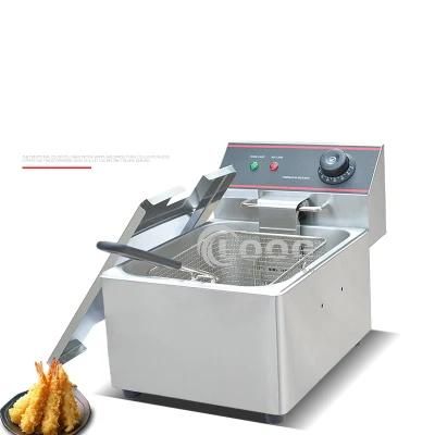 Commercial Kitchen Reataurant Equipment Electric Deep Fryer Tornado Potato Deep Fryer ...