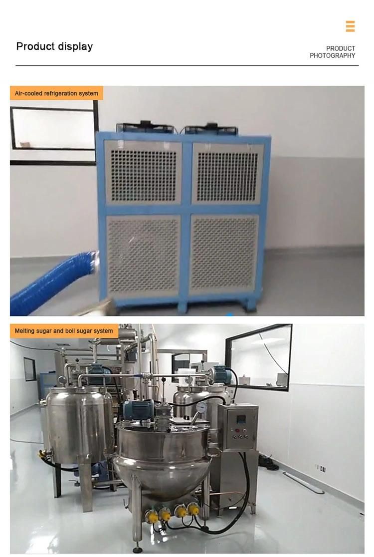 Candy Machine Soft Jelly Candy Making Machine Gummy Candy Production Line