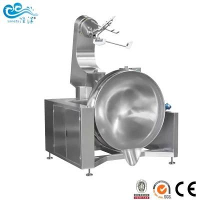 Automatic Jacketed Cooking Kettle with Tap and Mixer for Chili Sauce Approved by Ce SGS