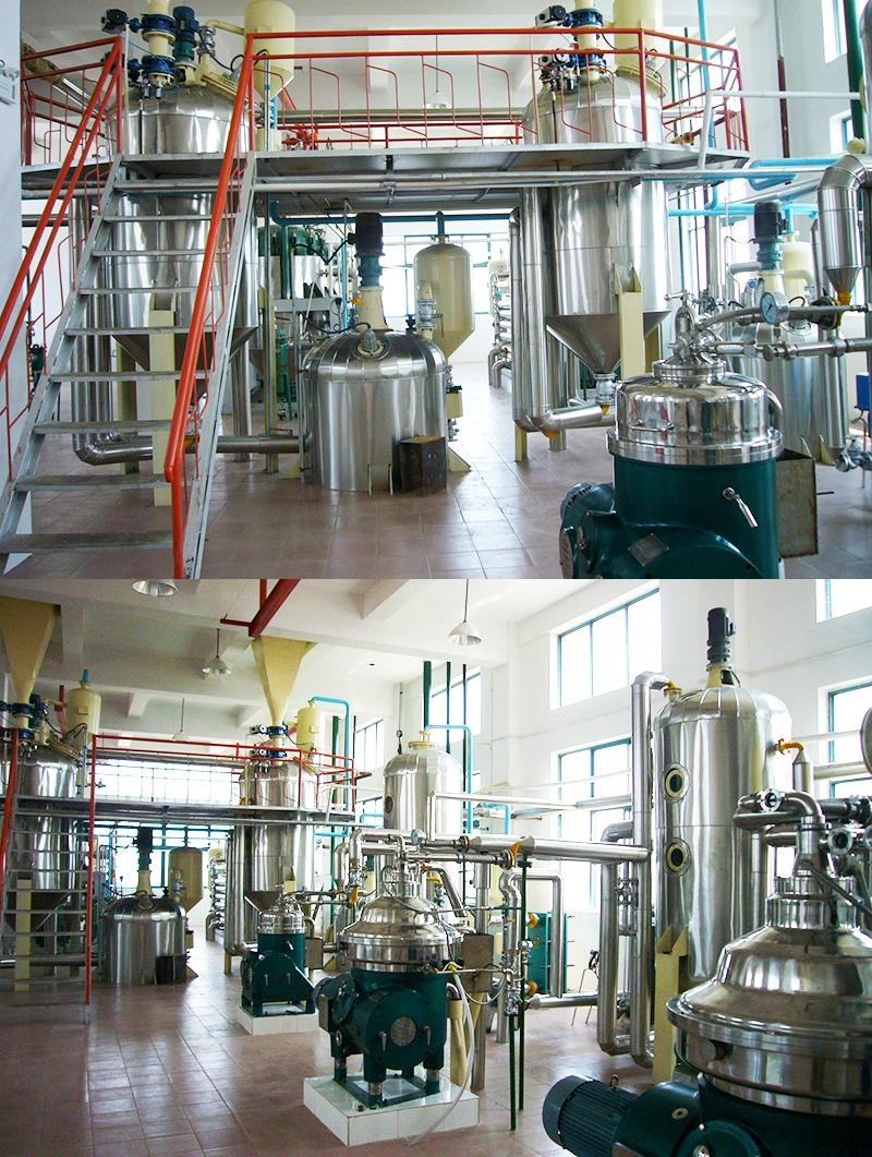 China High Efficiency Huatai Brand 50-2000t/D Palm Oil Refinery Plant / Crude Palm Oil Refining Process Plant with Ce Approved