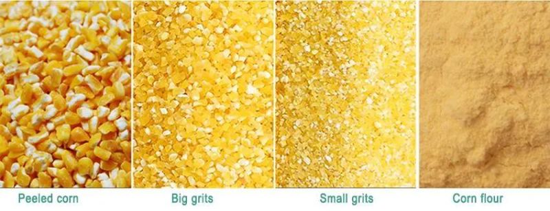 Corn Peeling Degenimation Machine Corn Grit Machine