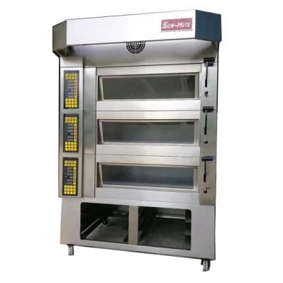 Four Deck 8 Trays Gas Bakery Oven Prices