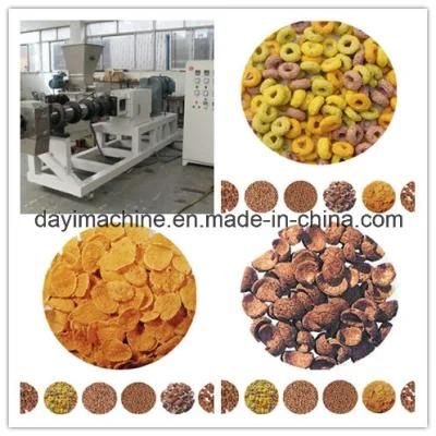 Automatic Cereal Breakfast Corn Flakes Production Line Slg70A