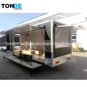 Street Vegetable and Fruits Vending Cart Mobile Display Cart