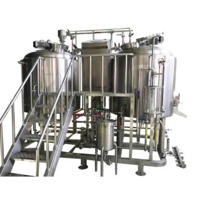 Cassman 1000L Stainless Steel Automatic Beer Manufacturing Equipment with False Bottom