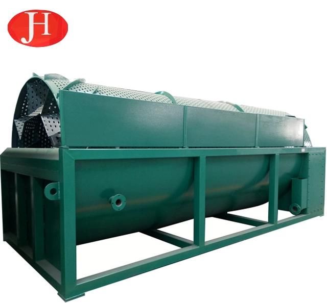 Arrowroot Starch Washer Electric 20 T/H Rotary Cleaning Machine Arrowroot Starch Production Line
