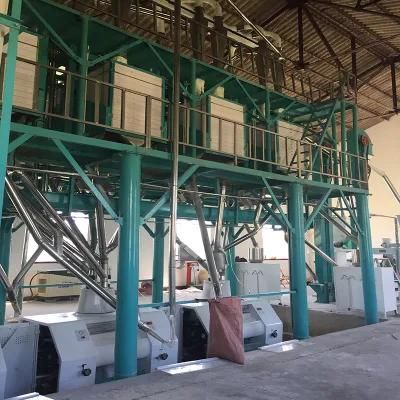 European Standard of 100t/24h Wheat Flour Milling Machine with Best Price