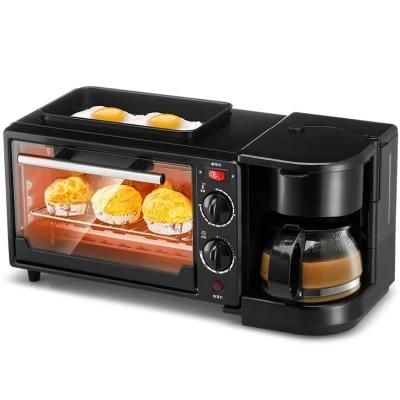 3 in 1 Breakfast Maker Machine Oven Coffee Maker Fry Pan Kitchenware Kitchen Household ...