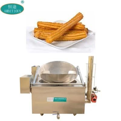 Dough Foods Frying Machines Circular Fryer Stir Frying Machine